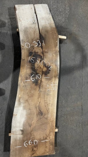 Слэб О331 Орех 2200*540-660*75